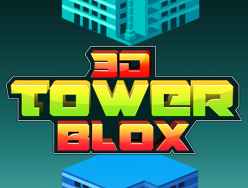 Permainan 3d menara blox  talian
