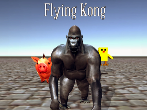 Permainan Flying Kong  talian