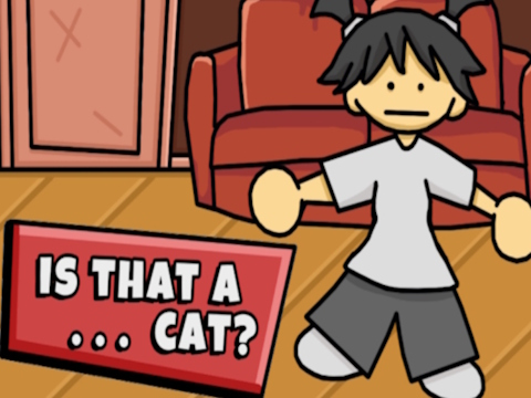 Permainan Adakah itu kucing?  talian