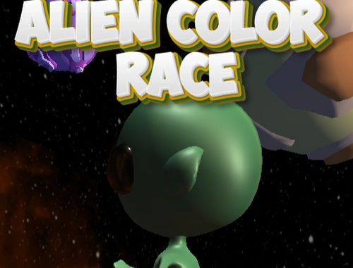 Permainan Perlumbaan Warna Alien  talian