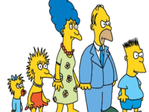 Permainan The Simpsons: Cari perbezaannya  talian