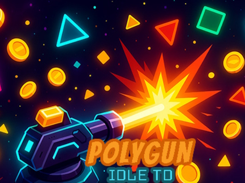 Permainan Polygun: Idle TD  talian
