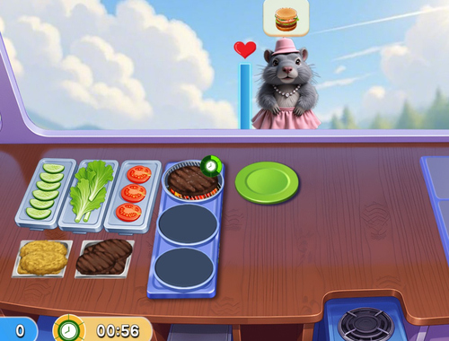 Permainan Marmot Diner Dash  talian