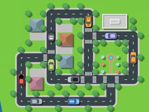 Permainan Tempat letak kereta  talian