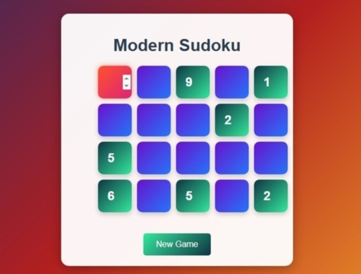 Permainan Sudoku moden  talian