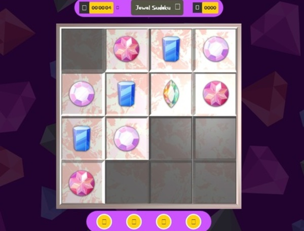 Permainan Jewel 3d Sudoku  talian