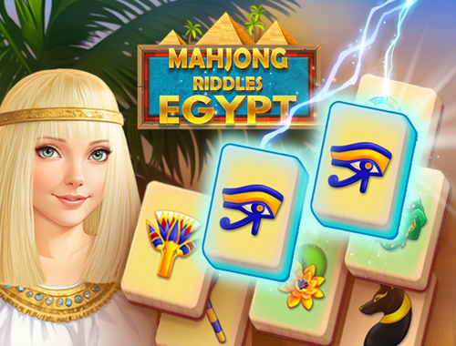 Permainan Mahjong Riddles: Mesir  talian