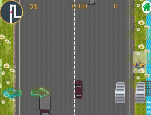Permainan Kereta teksi - memandu teksi dan pickup penumpang  talian