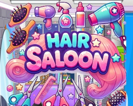 Permainan Saloon rambut  talian