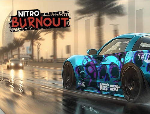 Permainan Nitro Burnout  talian