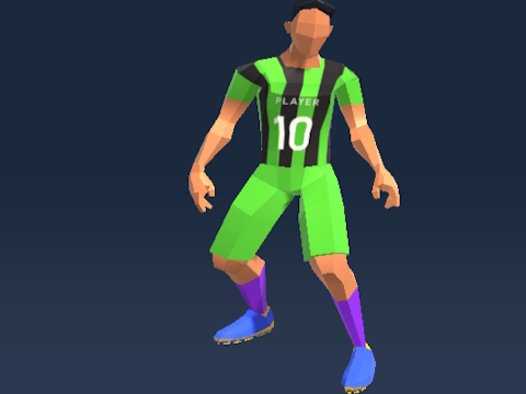 Permainan Bola sepak tergesa -gesa 3d  talian