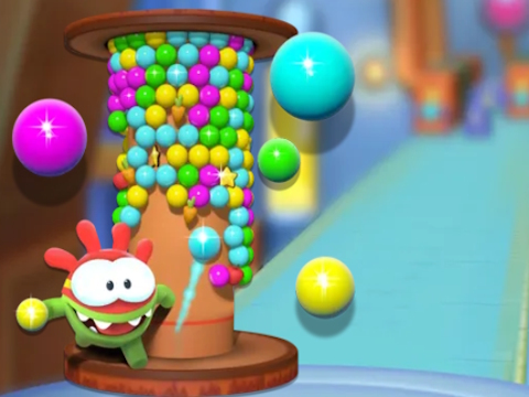 Permainan Om nom menara 3d  talian