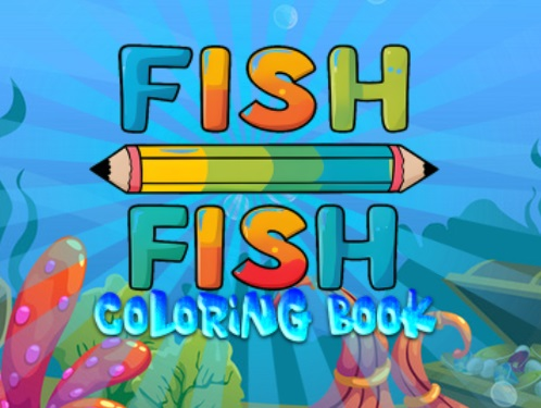 Permainan Buku pewarna ikan  talian