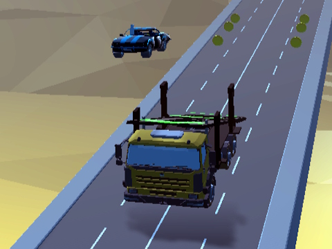 Permainan Turbo Racer 3D  talian