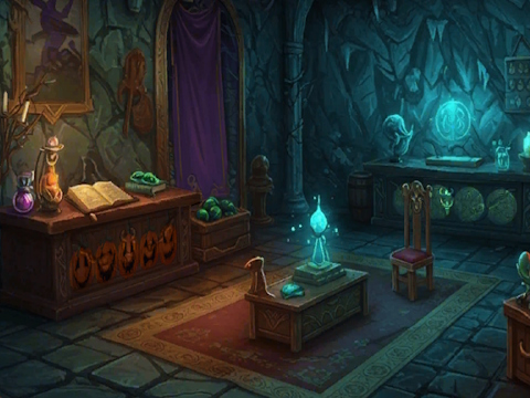 Permainan Eldertree Witch Escape  talian