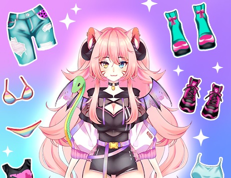 Permainan Anime Dress Up Moe  talian