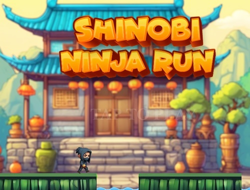 Permainan Shinobi Ninja Run  talian