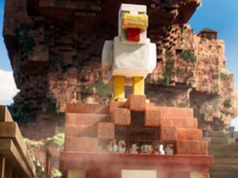 Permainan Minecraft Lava Chicken  talian