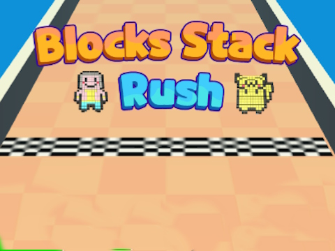 Permainan Blok Stack Rush  talian