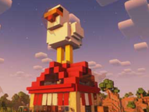 Permainan Minecraft Lava Chicken 2  talian