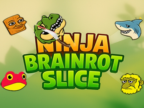 Permainan Ninja Brainrot Slice  talian