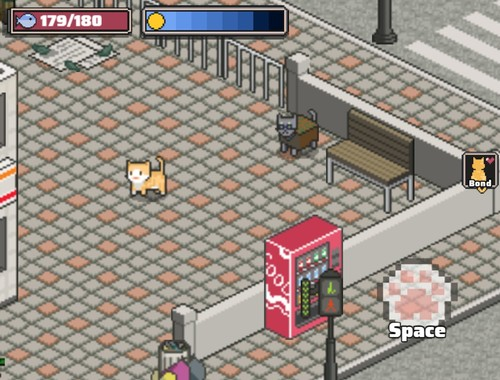 Permainan Pixel Cat Simulator haiwan kesayangan saya  talian