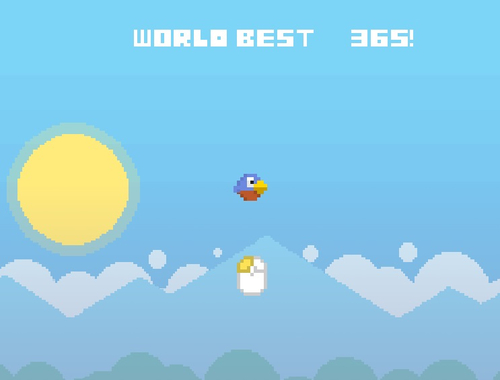 Permainan Penerbangan Flappy  talian