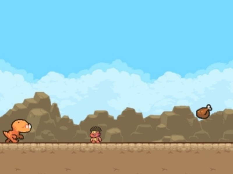 Permainan Super Dino Run  talian