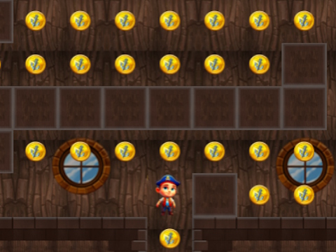 Permainan Pirate Treasure Island  talian