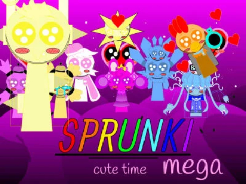 Permainan Sprunki Comel Time Mega !!!  talian
