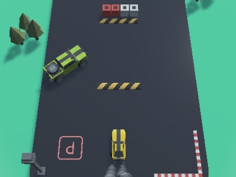 Permainan Kegilaan tempat letak kereta  talian