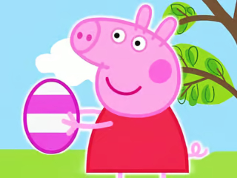 Permainan Teka -teki Jigsaw: Telur Paskah Peppa Babi  talian