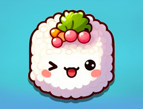Permainan Sushi muncul  talian