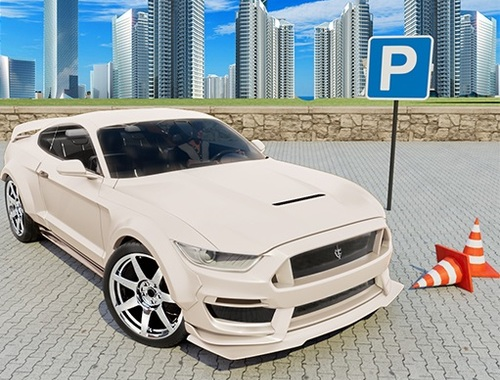 Permainan Simulator kereta 3D  talian