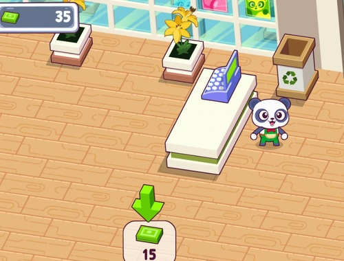 Permainan Simulator Kedai Panda  talian
