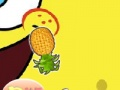 Permainan SpongeBob memotong buah  talian