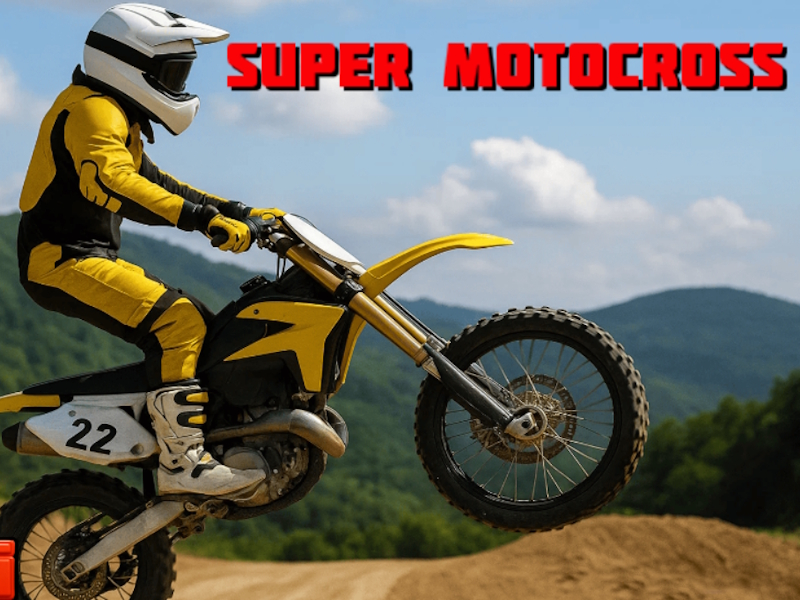 Permainan Super Motocross talian
