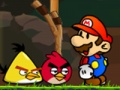 Permainan Mario vs burung marah  talian