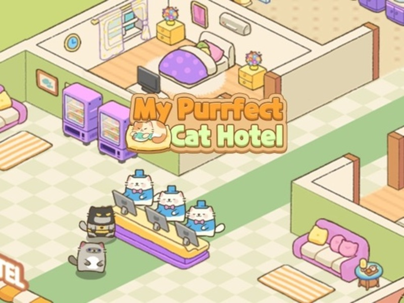 Permainan Hotel kucing purrfect saya talian