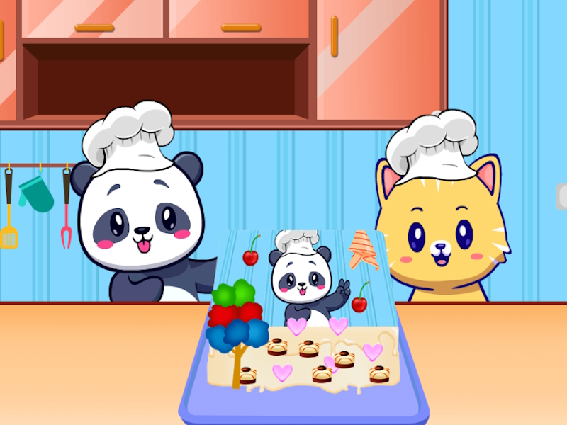 Permainan Pembuat Kek Kid Cooking Bakery talian