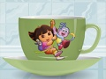 Permainan Reka bentuk cawan kopi Dora  talian