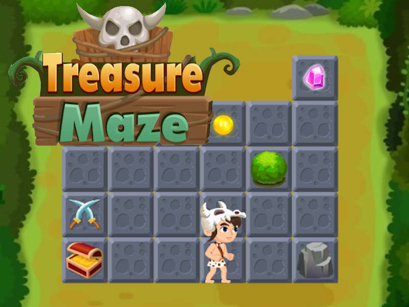 Permainan Maze Treasure talian