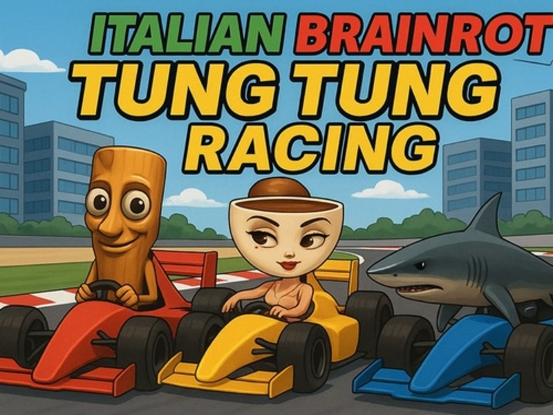 Permainan Brainrot Tung Tung Racing Itali talian