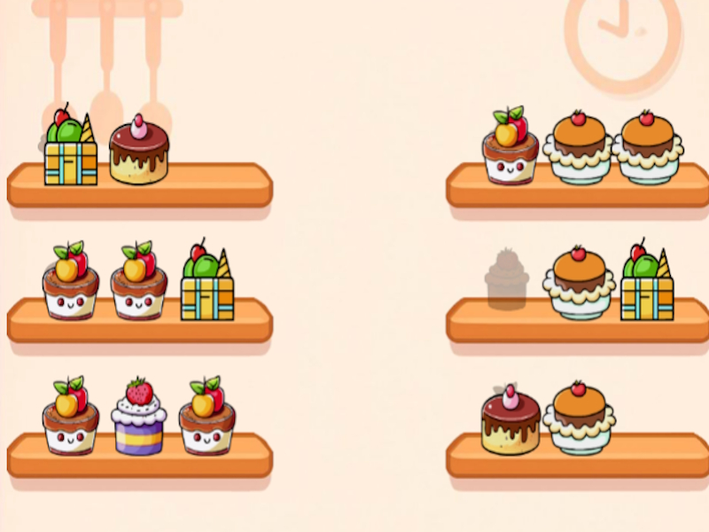 Permainan Cake menyusun deluxe talian