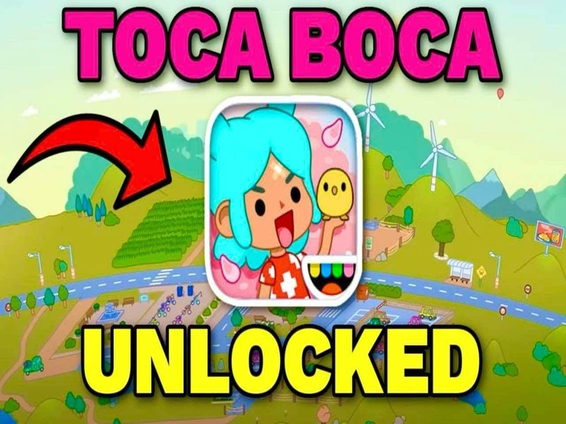 Permainan Toca Boca Semuanya Dibuka talian