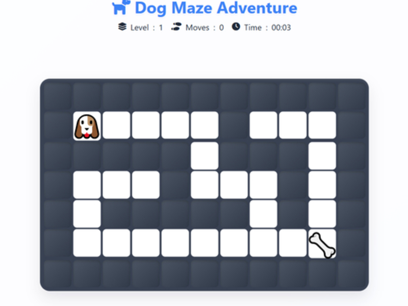 Permainan Pengembaraan Maze Anjing talian