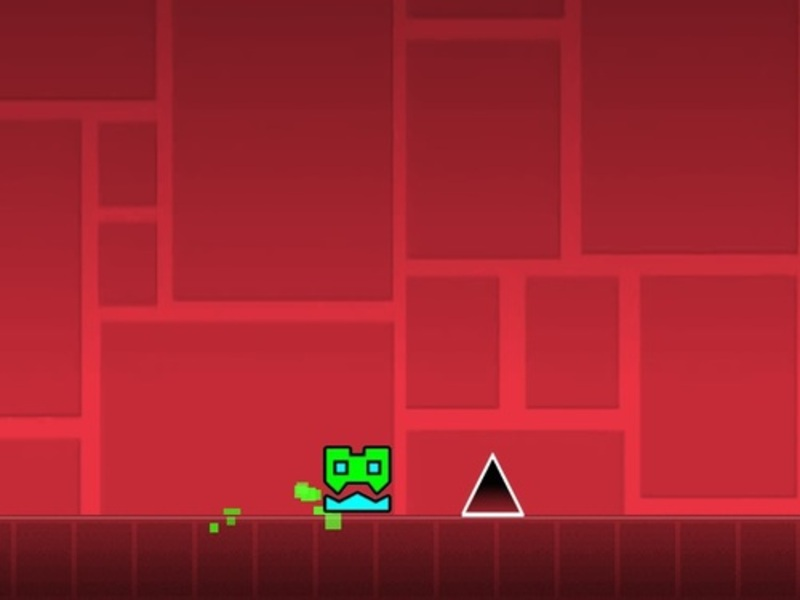 Permainan Cube Geometry Dash talian