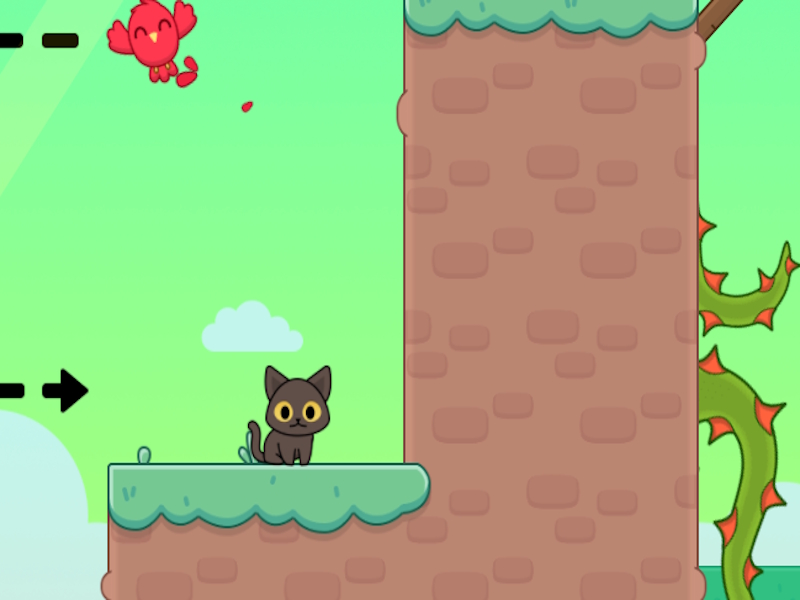 Permainan Kitty suka burung talian