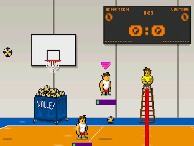 Permainan Voli Arcade talian