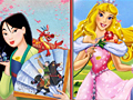 Permainan Mulan dan Aurora talian